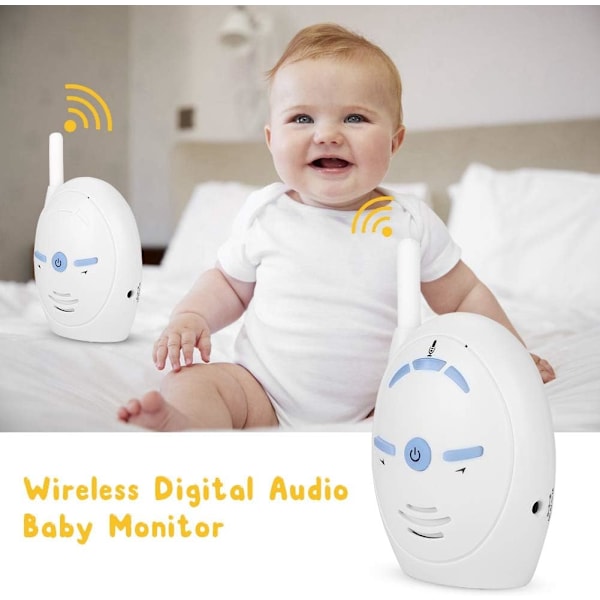 Babymonitor Trådlös Överföring Baby Röstmonitor 2-vägs Inter