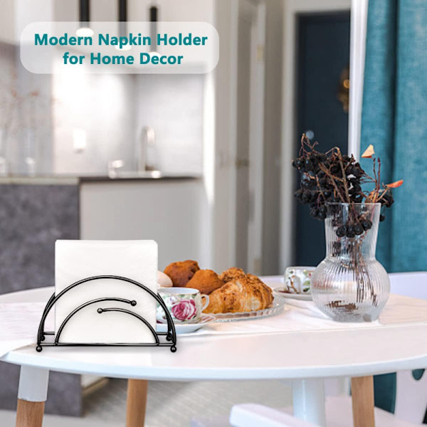 (Musta) Metallipaperilautasliinanpidike Pysty moderni lautasliinanpidike baariravintolan tiskille