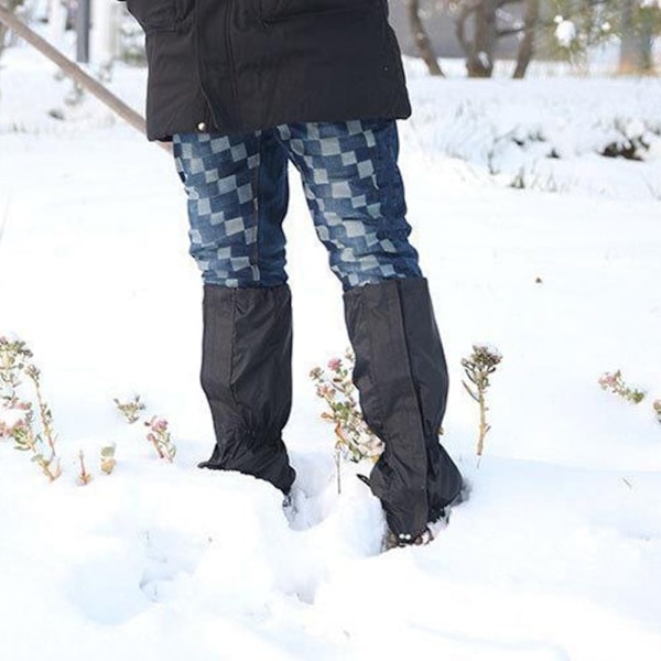 1 par utomhus gaiters vattentäta justerbara gaiter skor