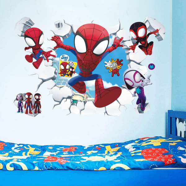 Avengers 3D väggdekal, tapet, PVC, 60cm*40cm