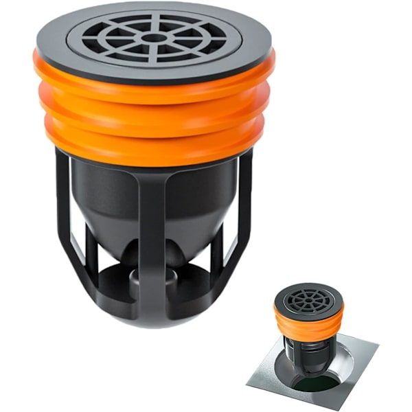 Duschgolvavlopp Backflow Preventer Magnetisk Levitation Anti-od