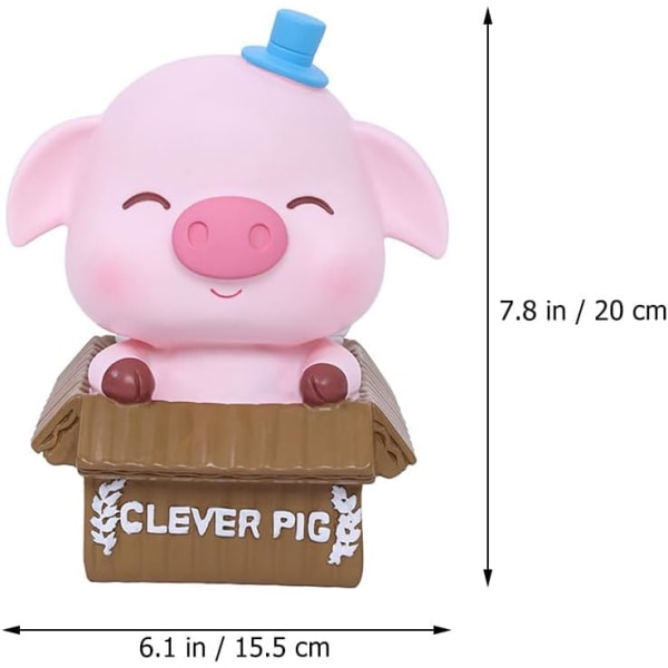 Pig Spargris - Smart grissparande myntlåda Kreativa presenter för barn