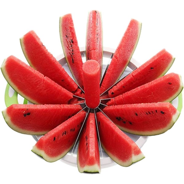 Melonskärare Multifunktionell handhållen rund avdelare Vattenmelonskärare Frukter Skärning Skivning Köksverktyg