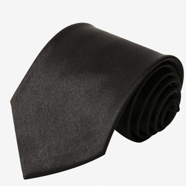 slips 8 cm för män klassisk slips