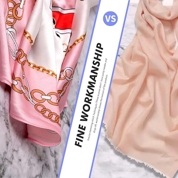 Siden Scarf Ribbon 58*58cm Zoo Print Liten Fyrkantig Scarf för Kvinnor All-match