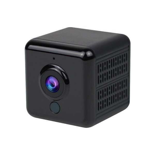Spionkamera (Pack 1) 4K HD Minikamera Trådlös inomhusövervakningsinspelning med WiFi-rörelsedetektor Spy Cam Night Vision Micro Camera Black 1 Enhet