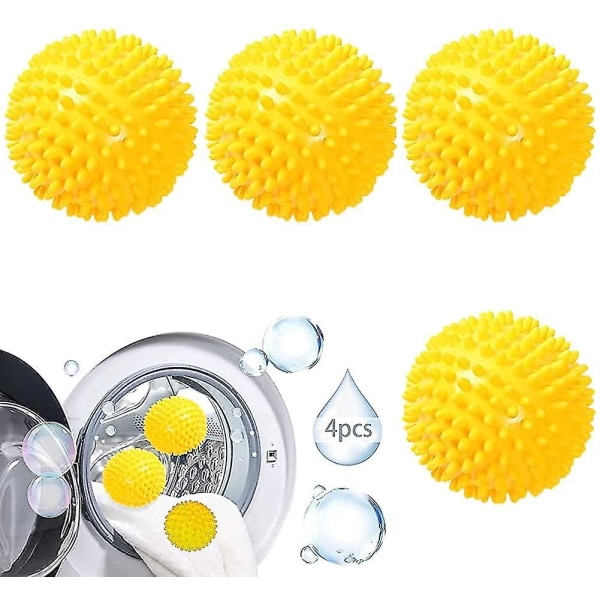 4-pack torktumlarebollar, doftfria torktumlarebollar