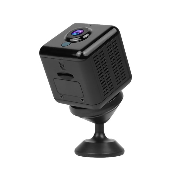 Spionkamera (Pack 1) 4K HD Minikamera Trådlös inomhusövervakningsinspelning med WiFi-rörelsedetektor Spy Cam Night Vision Micro Camera Black 1 Enhet