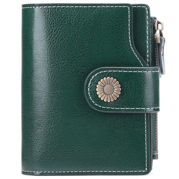 Plånbok plånbok med 21 fack REID plånbok i äkta läder