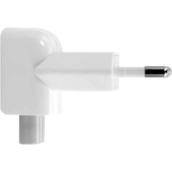 2-polig duckhead EU-adapter - Kompatibel med Apple iPhone och Macb