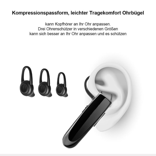 Bluetooth 4.0-hörlurar Bluetooth hörlurar (Bluetooth) Sport H