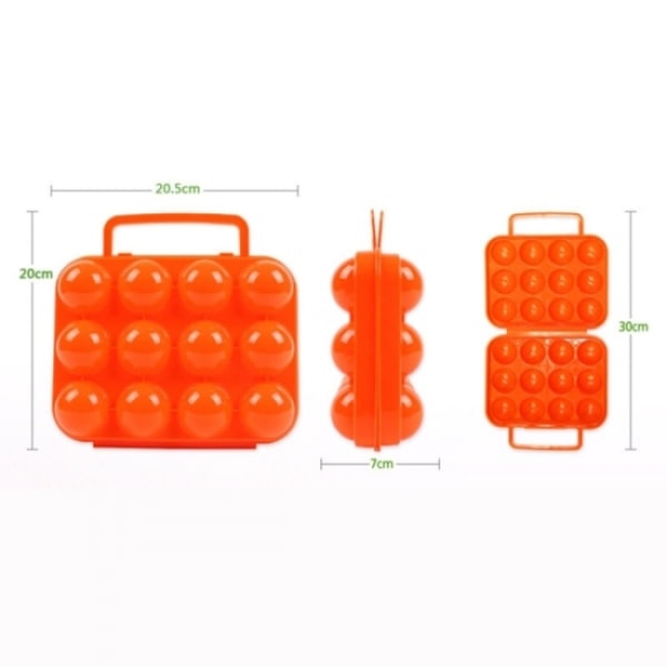 Egg holder - Plass til 12 egg Multicolor