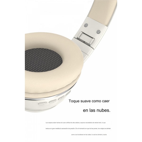 HIFI brusreducering Trådlösa Bluetooth hörlurar, långt batteri