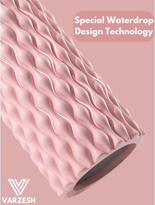 Skumrulle | Extra Lång Special Vattendroppdesign | Djupvävnadsmassage