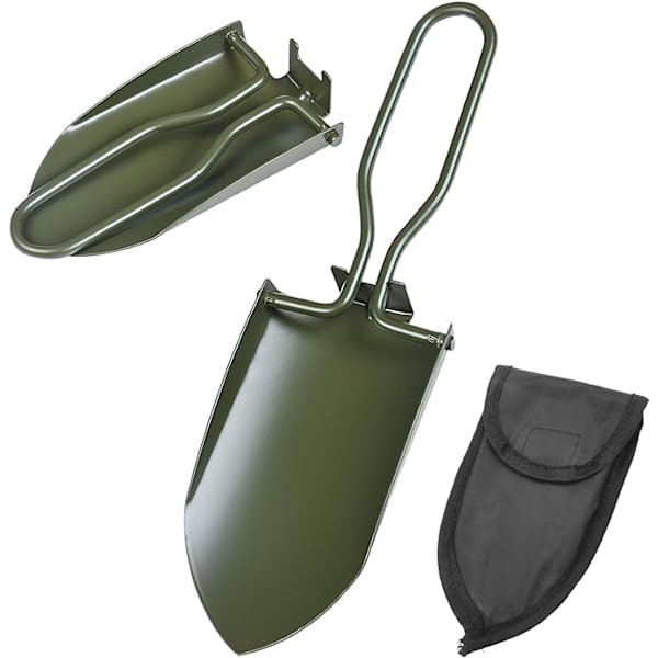 Fällbar spade, trädgårdsspade, liten mini-handspade, spade, st
