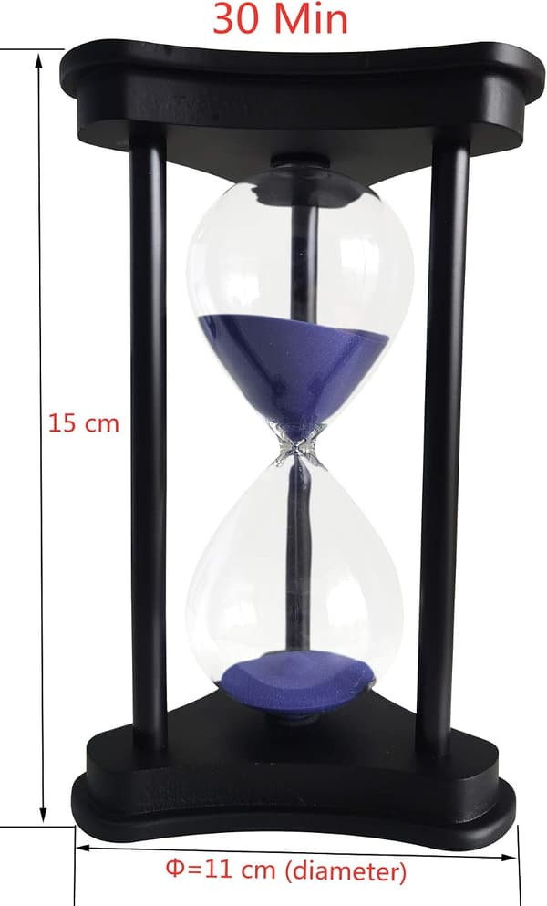 30 Minuters Lila Sandtimer Klocka 30 Minuter Woo