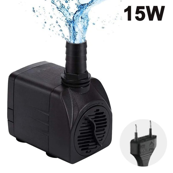 Submersible pump, ultra-quiet water pump with fountain pump 5 feet