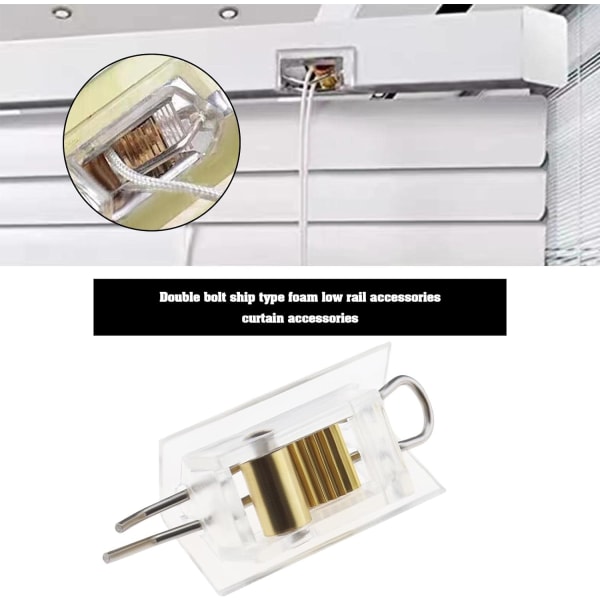 (3x2x2cm) Sett med 4 snorer med snor - Assisteringsmekanisme - Reservedeler for persienner - Indo
