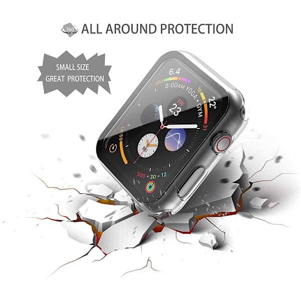 1 st lämplig för Apple Watch 44mm (4/5/6 generation/SE) Vit W