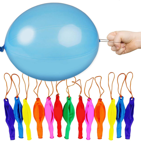 50-delade partystansballonger (46 cm) för barnkalas, bir