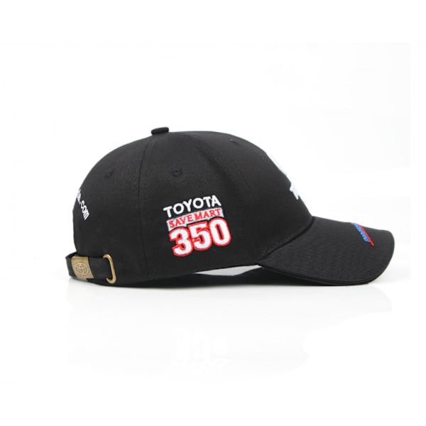 Toyota Team keps utomhus sport keps racing keps justerbar bomull keps svart