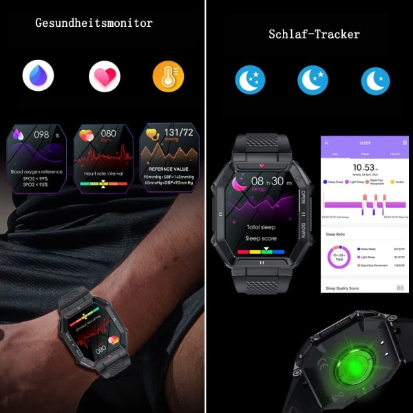 Watch telefonfunktion fitness tracker smartwatch fitness