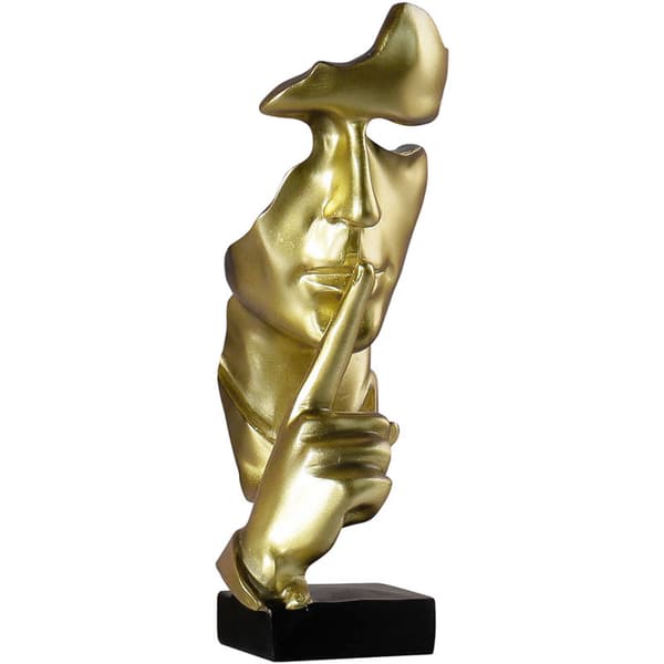 Dekorativ figur modern skulpturfigur \"Ansikte\"