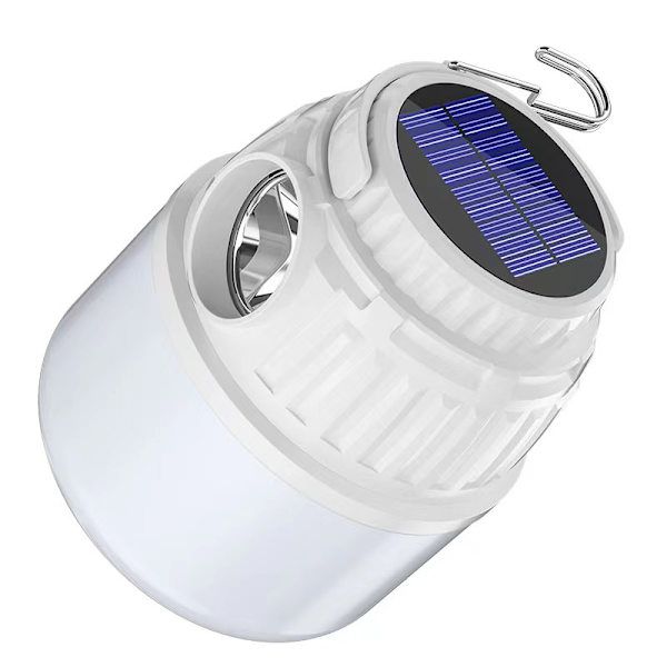 Realky LED Campinglykta, USB Laddningsbar Solcellslampa,