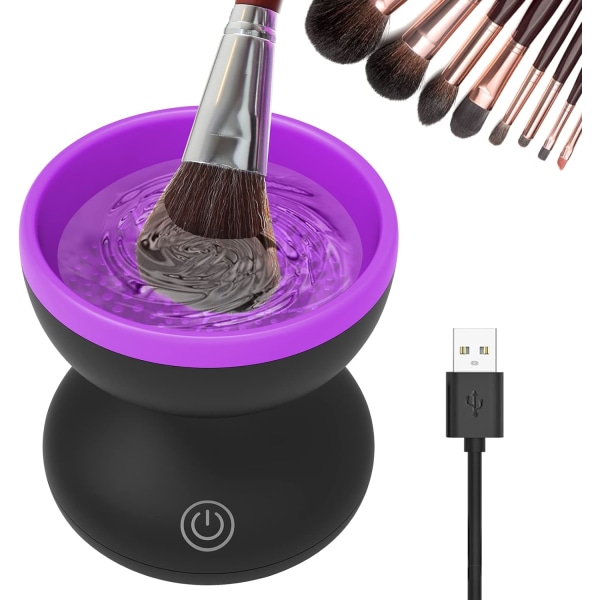 1 ST Elektrisk Makeup Brush Cleaner Machine Senaste designen, Makeup Brush