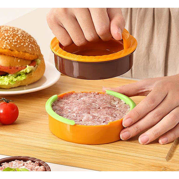 Hamburger Presse - Rund Hamburger - Hamburgerpresse - Burger Presse - Burgerpresse