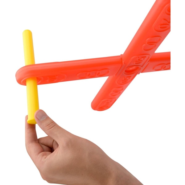 Quoits Set, Plast Ring Toss Game för barn, Utomhusspel Set fo