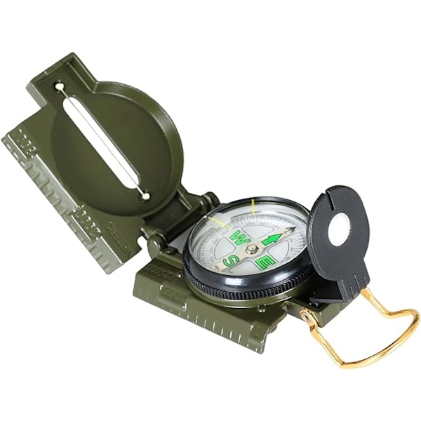 Professionell militärkompass, navigering vandring utomhus kompakt