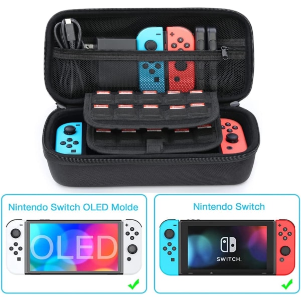 Switch Case/ Switch OLED Case Tillbehör Kompatibel med Nintendo