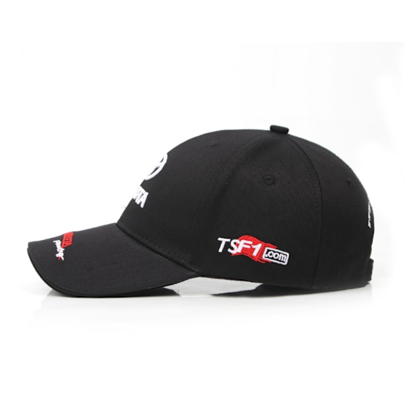 Toyota Team keps utomhus sport keps racing keps justerbar bomull keps svart