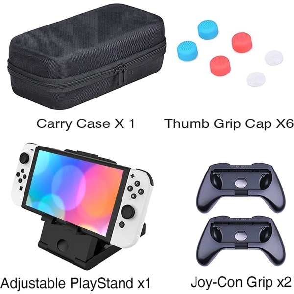 Switch Case/ Switch OLED Case Tillbehör Kompatibel med Nintendo