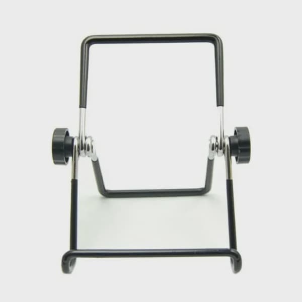 Desktop Metal Stål Multivinkel Skridsikker Foldbar Justerbar Tablet Stand Holder S