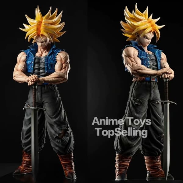 25 cm Trunks Action Figur - Dragon Ball Z PVC statue legetøj til børn og samlere - gaveidé Trunks