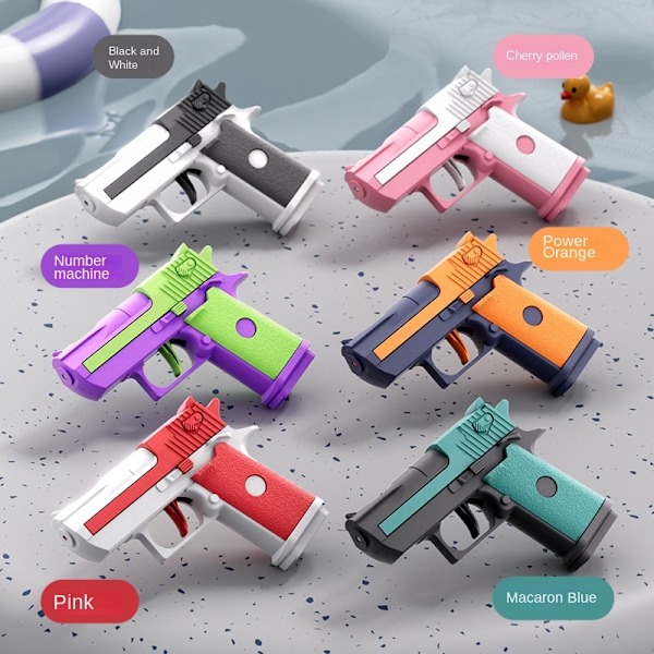 MINI Desert Eagle Water Gun - Liten pistol för barnstrandlek Power Orange