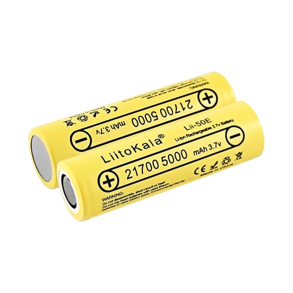 1-16st LiitoKala 21700 5000mA Li-ion batteri 3,7V Urladdare 35A Strömbatteri Högurladdat batteri E-tools batteri 2pcs