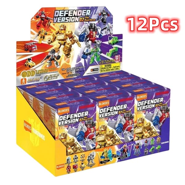 Mini Transformer Action Figurer 5,5 cm - Optimus Prime, Bumblebee, Megatron, Thundercracker Legetøj 1Pcs