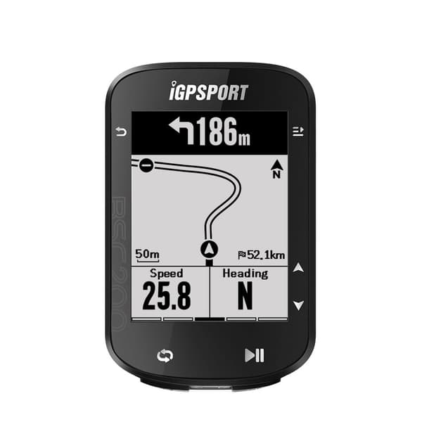 IGPSPORT BSC200 GPS Cykelcomputer Trådløs Speedometer Kilometertæller Navigation ANT+ Bluetooth 5.0 BSC200
