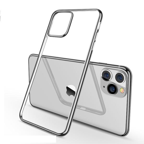 iPhone 11 Pro Max etui | Super slank TPU Shell-5 stk Farve Silver