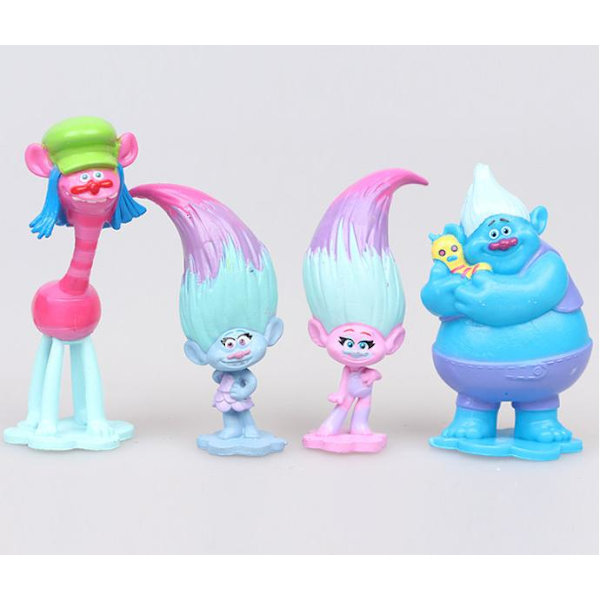 12st Trolls Figurer  julklappar