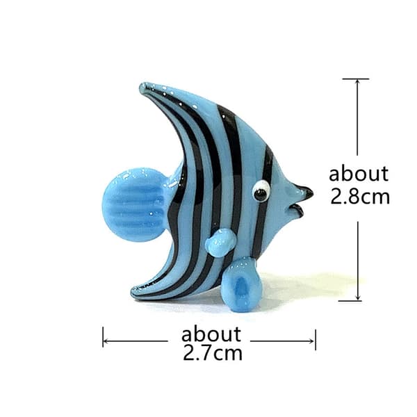 Søde marinedyrsfigurer i miniglas: delfin, blæksprutte, pingvin, pufferfisk og mere! HY-D06 about 2-3cm