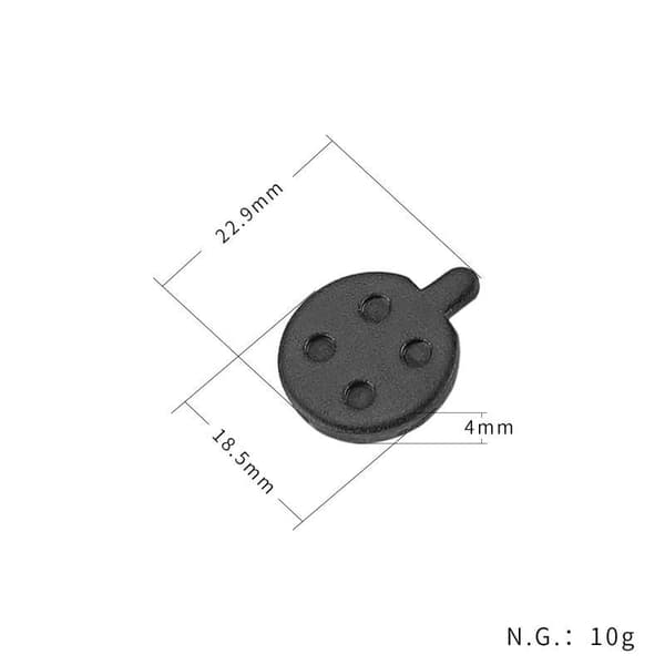 Skivebremseklodser til elektrisk løbehjul til Xiaomi Pro/Pro2/1S Essential baghjulskaliper For M365 PRO