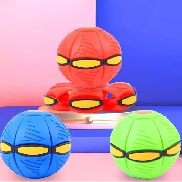 Udendørs Elastic Magic Conversion Ball - Deformations- og dekompressionslegetøj Random no light1PCS