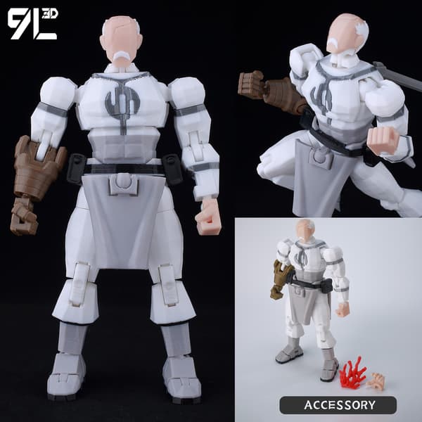 9L3D Superman Invincible Boy Batman Actionfigur LUCKY13 Multi-Jointed Poseable T13 Titan13 Hero Model Dummy13 Samlarleksaker Conquer