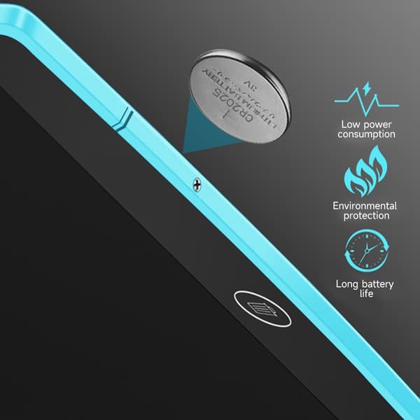 6,5" LCD-skrivetablet - Pædagogisk tegnebræt til børn, Magic Blackboard-legetøjsgave 6.5 inch Blue