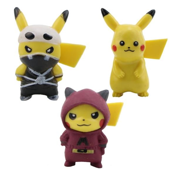 10 Pack Pikachu Pirate figuurit