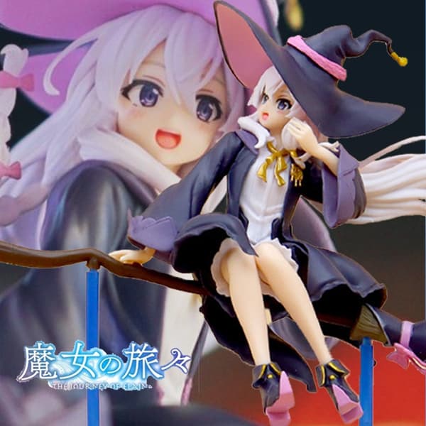 Taito Elaina vandrande häxa 19 cm Animefigur - Samlardocka Leksakspresent with box